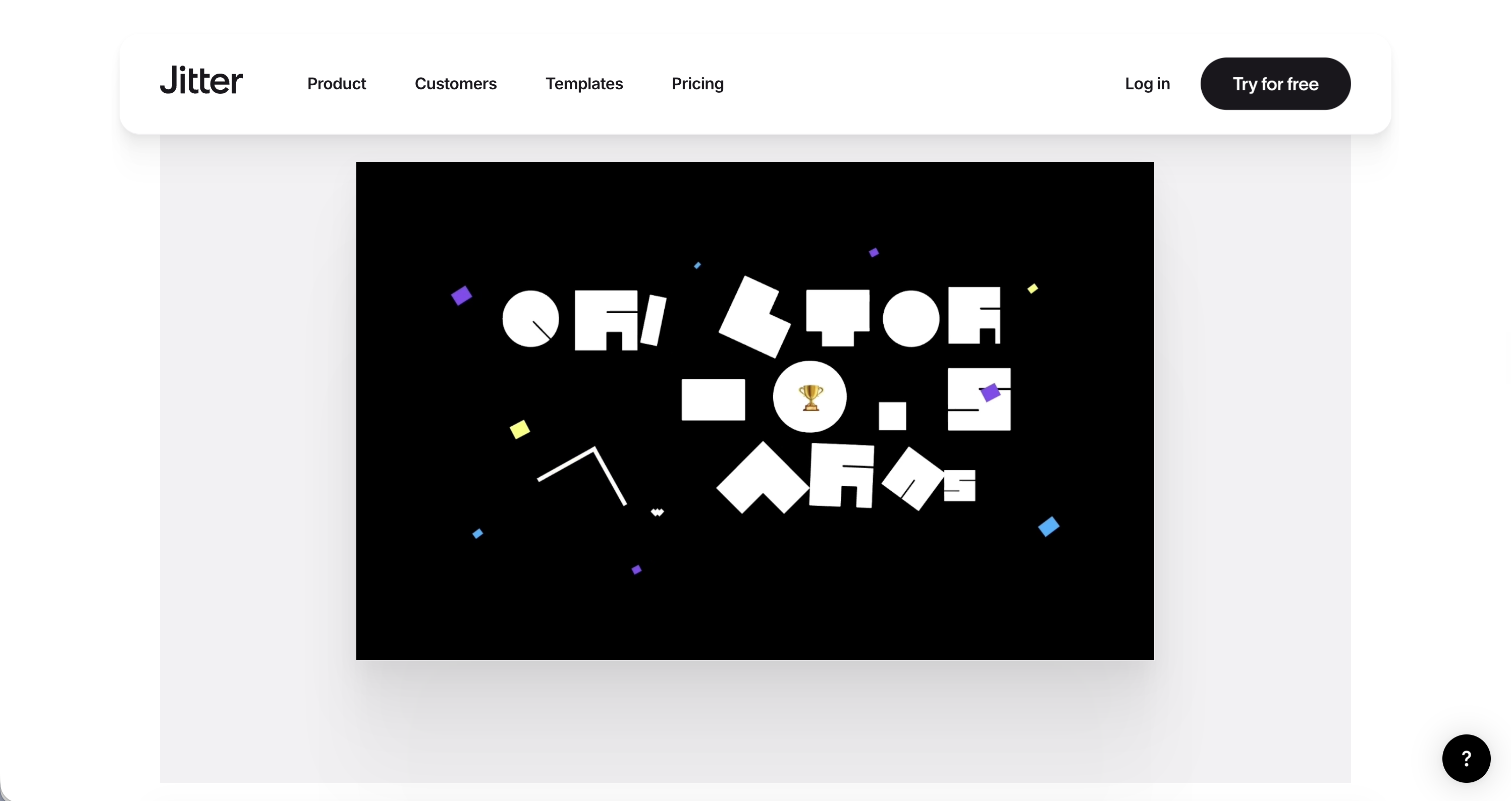Jitter browser-based motion design tool