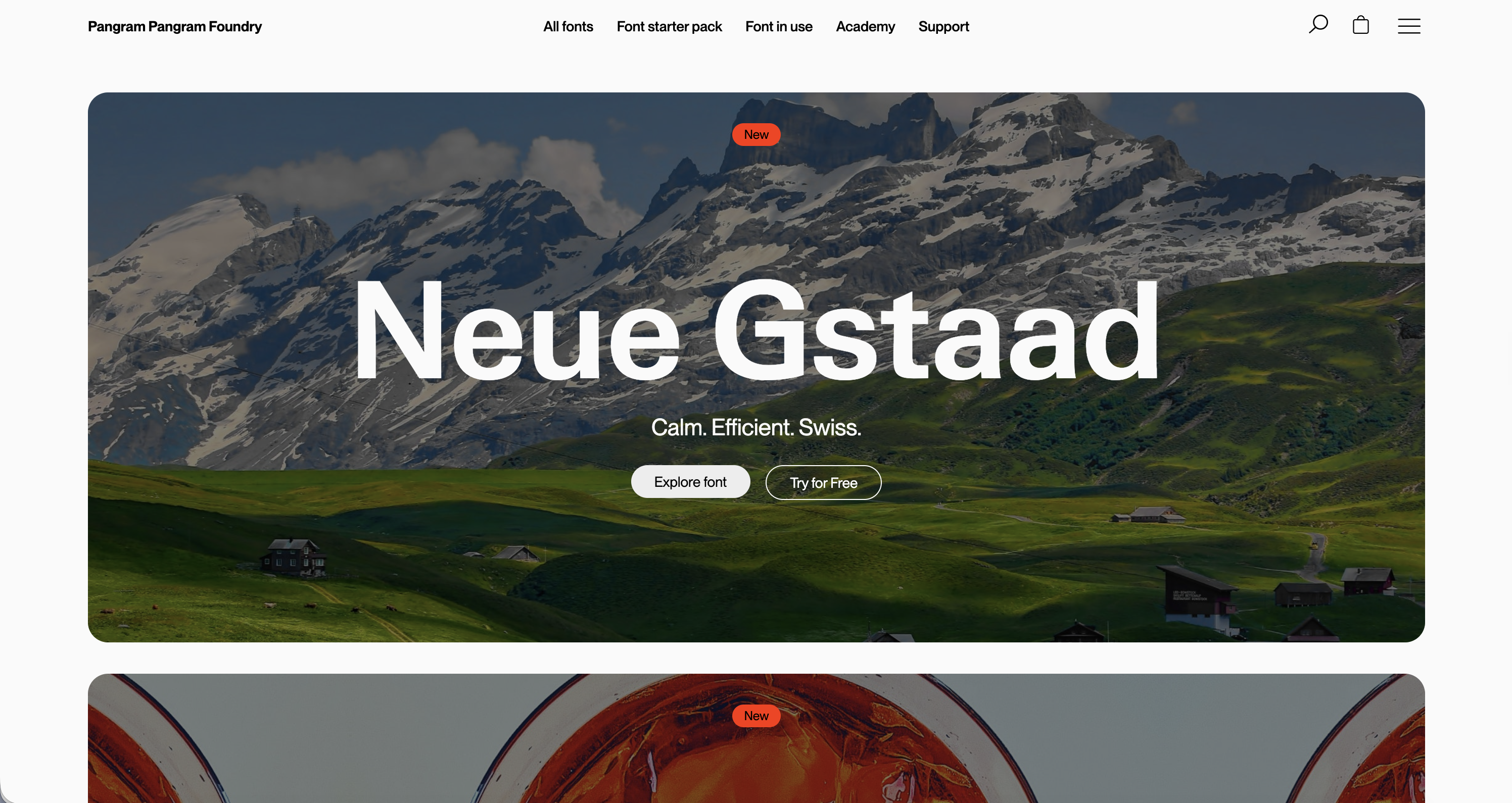 Pangram Pangram type foundry